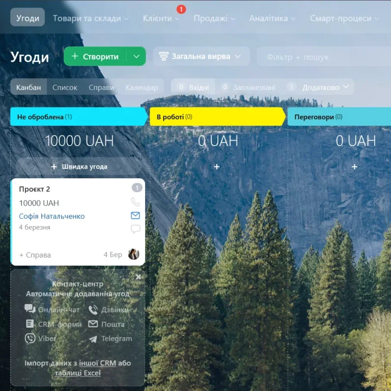 Канбан угод