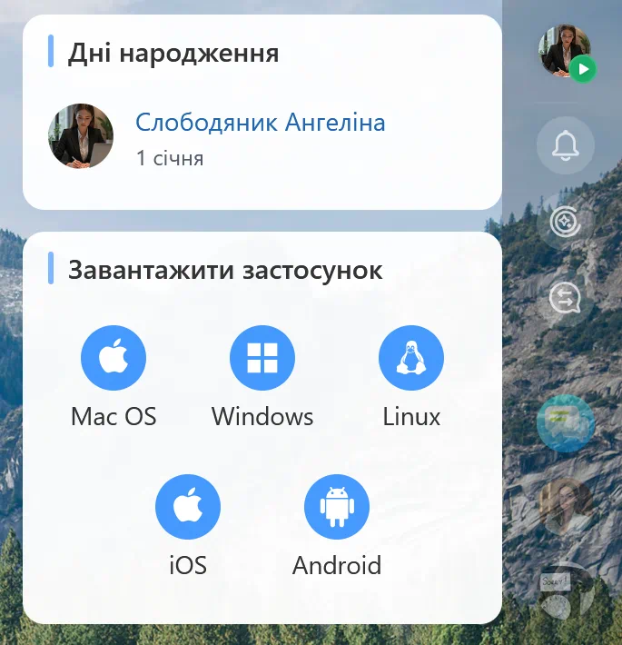 Віджети низ